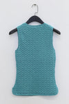 SWAYING/KNIT handmade crochet tank top SW24SS1T32 blue